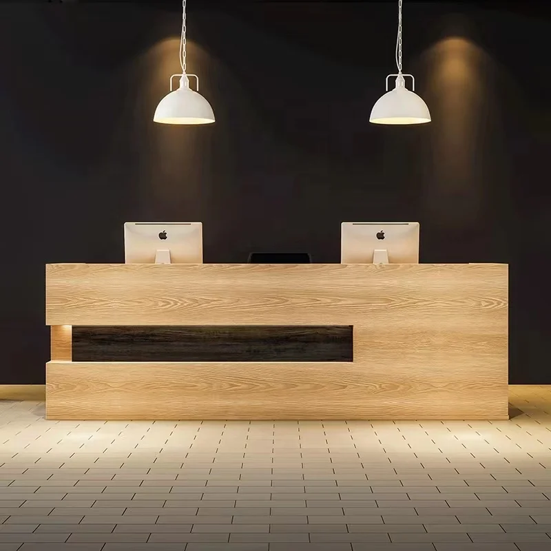 Office Furniture Company - Biuro recepcyjne hotelu firmy, biurko barowe