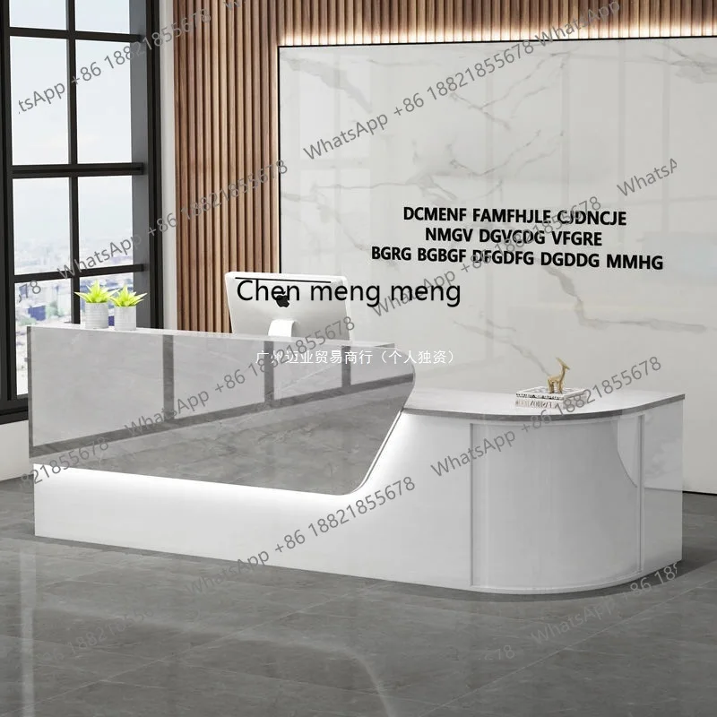Reception Desk Counter - Kasa barowa nowoczesny sklep odzieżowy herbata