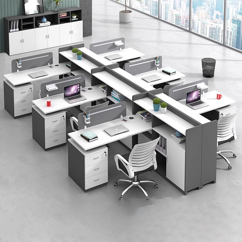 Office Furniture Company - Zestaw mebli biurowych dla 4-6 osób: