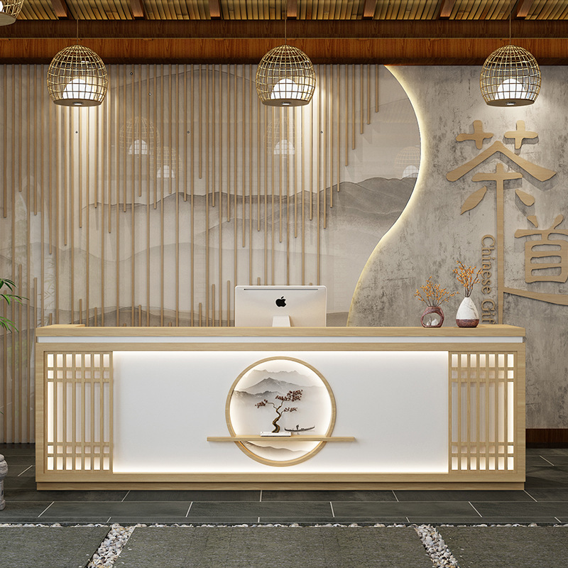 Reception Desk Counter - Lada recepcyjna do salonu kosmetycznego w