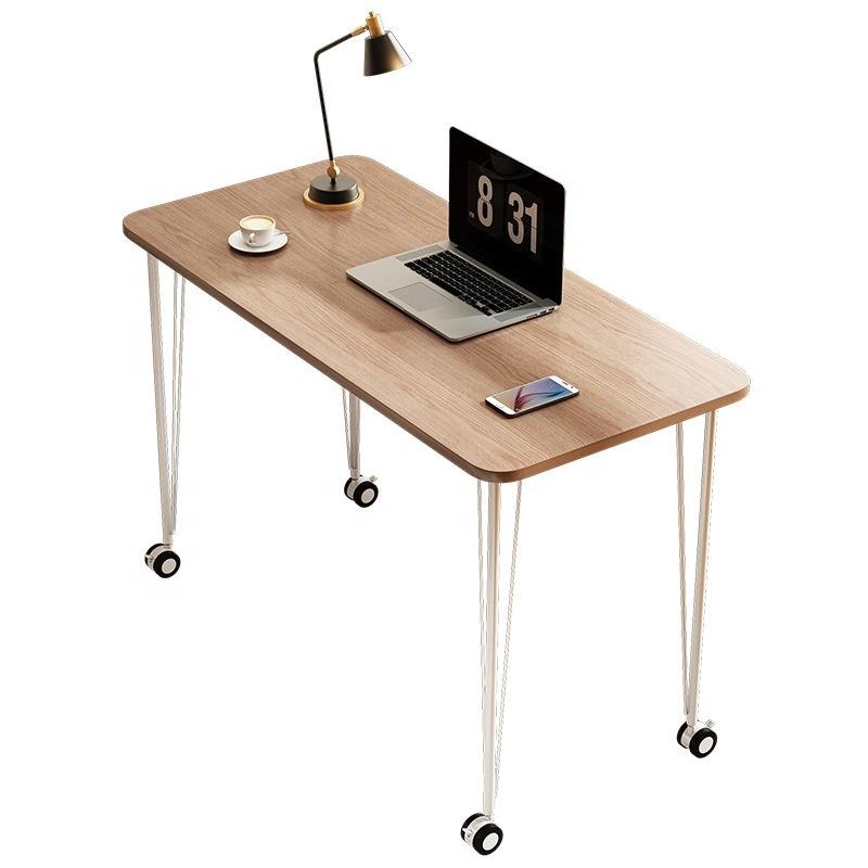Adjustable Laptop Table - Mobilne biurko komputerowe na kółkach z