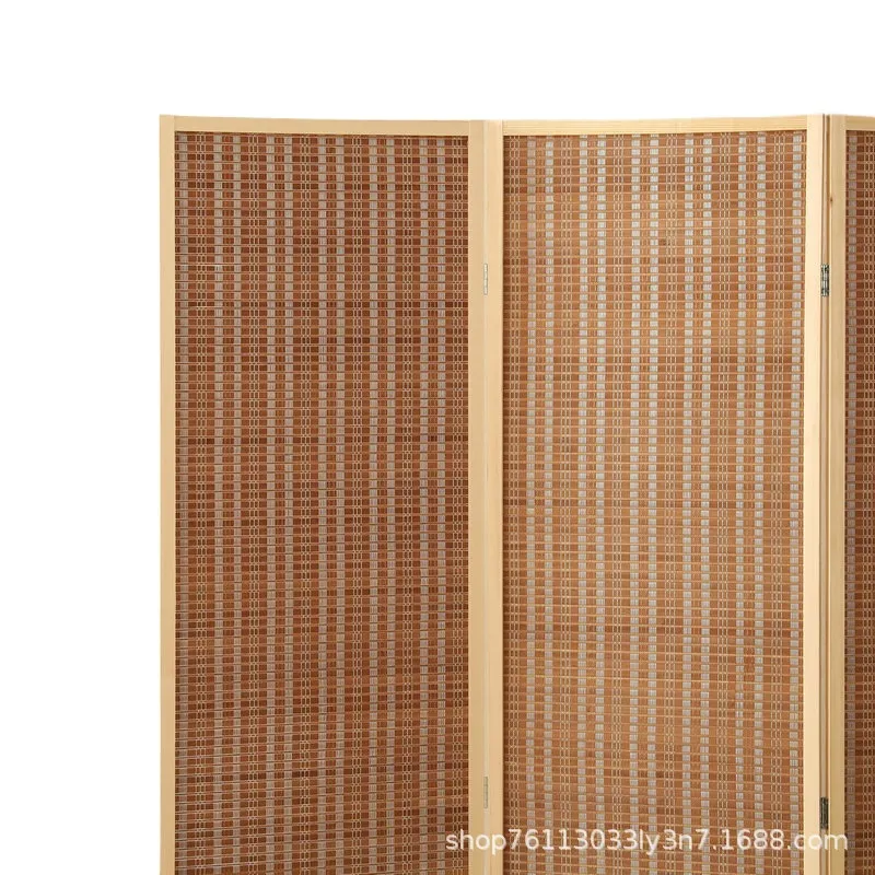Room Divider Bamboo - Składana przegroda z bambusa, przenośna ścianka