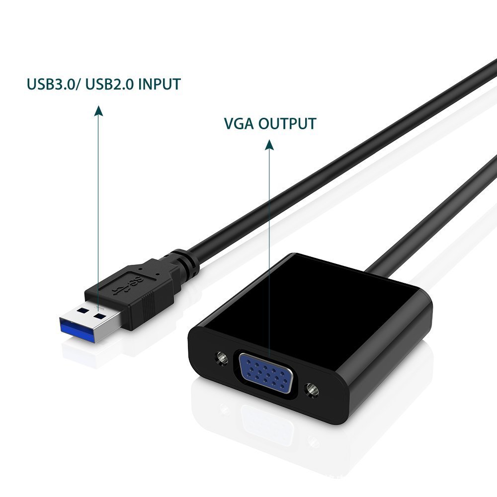 Adapter USB 3.0 do VGA, konwer – Adjustable Laptop Table recenzja i cena