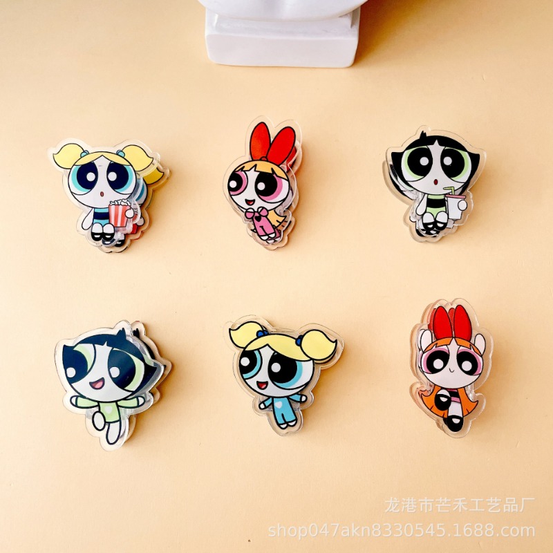 6 SZT. Kawaii Akrylowe Klipsy  – Office Supply Cart recenzja i cena