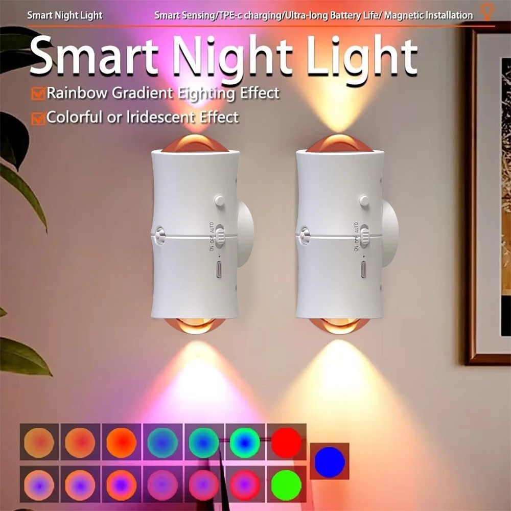 Lampka nocna LED z czujnikiem  – Room Divider Bamboo recenzja i cena