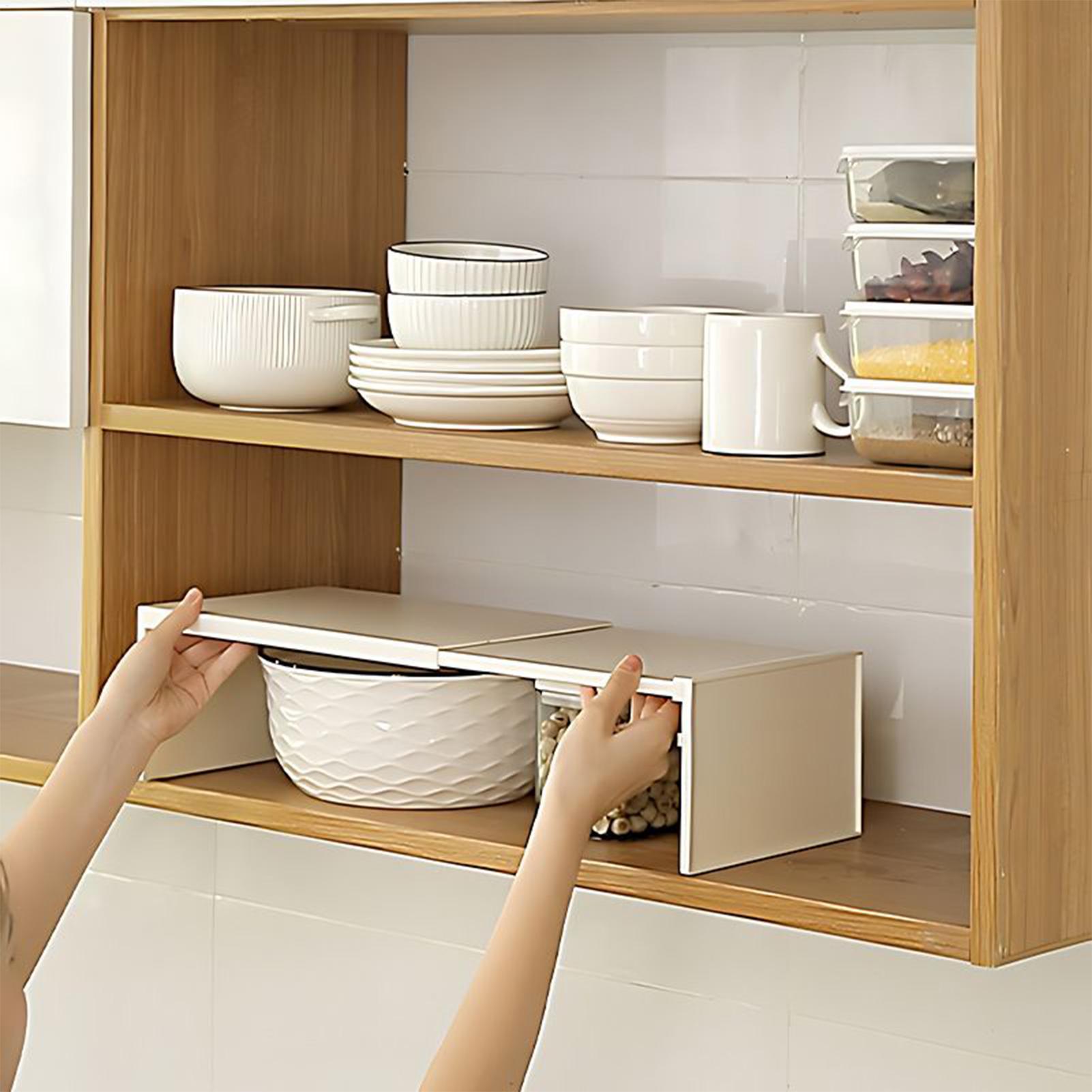 Rozkładana półka kuchenna do s – Room Divider Bamboo recenzja i cena