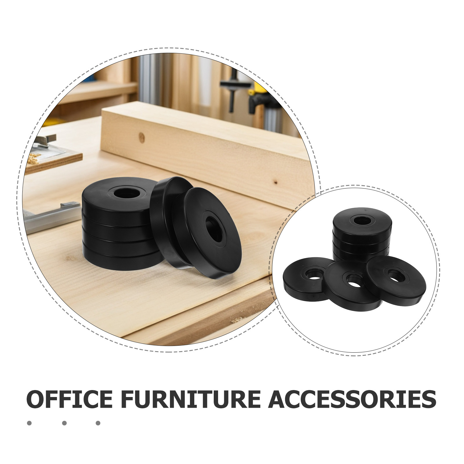 12 szt. antypoślizgowych okrąg – Office Furniture For Home recenzja i cena