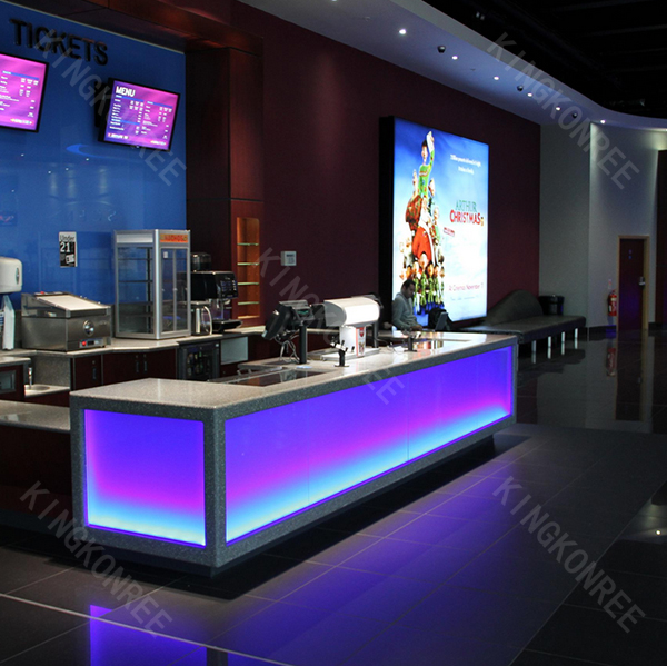 Przezroczysta lada barowa LED  – Reception Desk Counter recenzja i cena