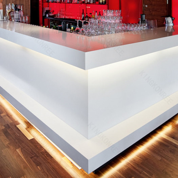 Przezroczysta lada barowa LED  – Reception Desk Counter recenzja i cena