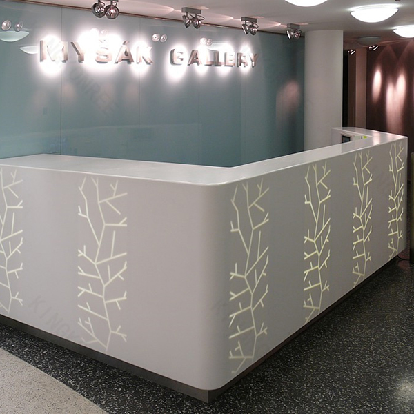 Przezroczysta lada barowa LED  – Reception Desk Counter recenzja i cena