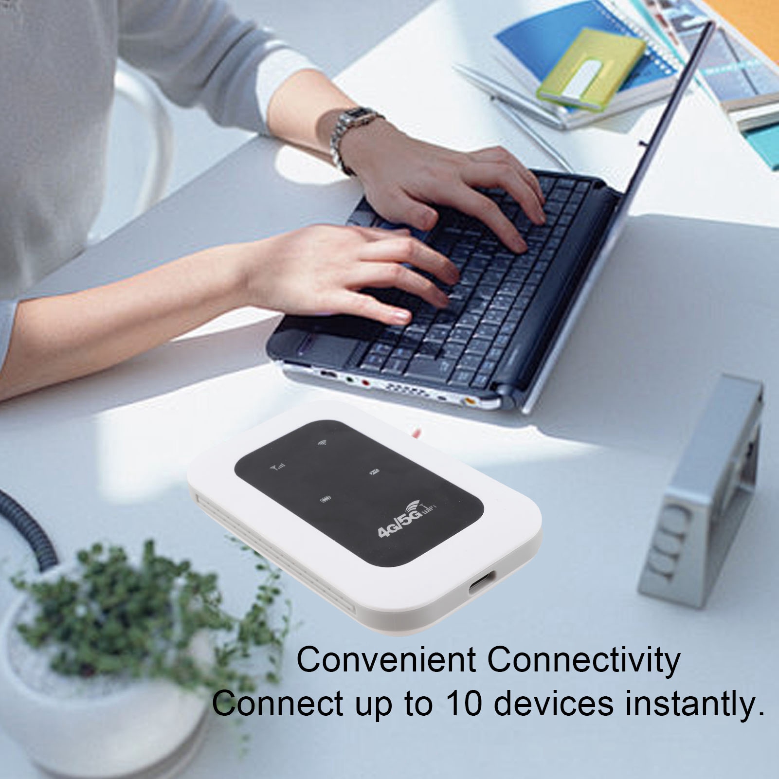 Przenośny hotspot WiFi 4G 300  – Adjustable Laptop Table recenzja i cena