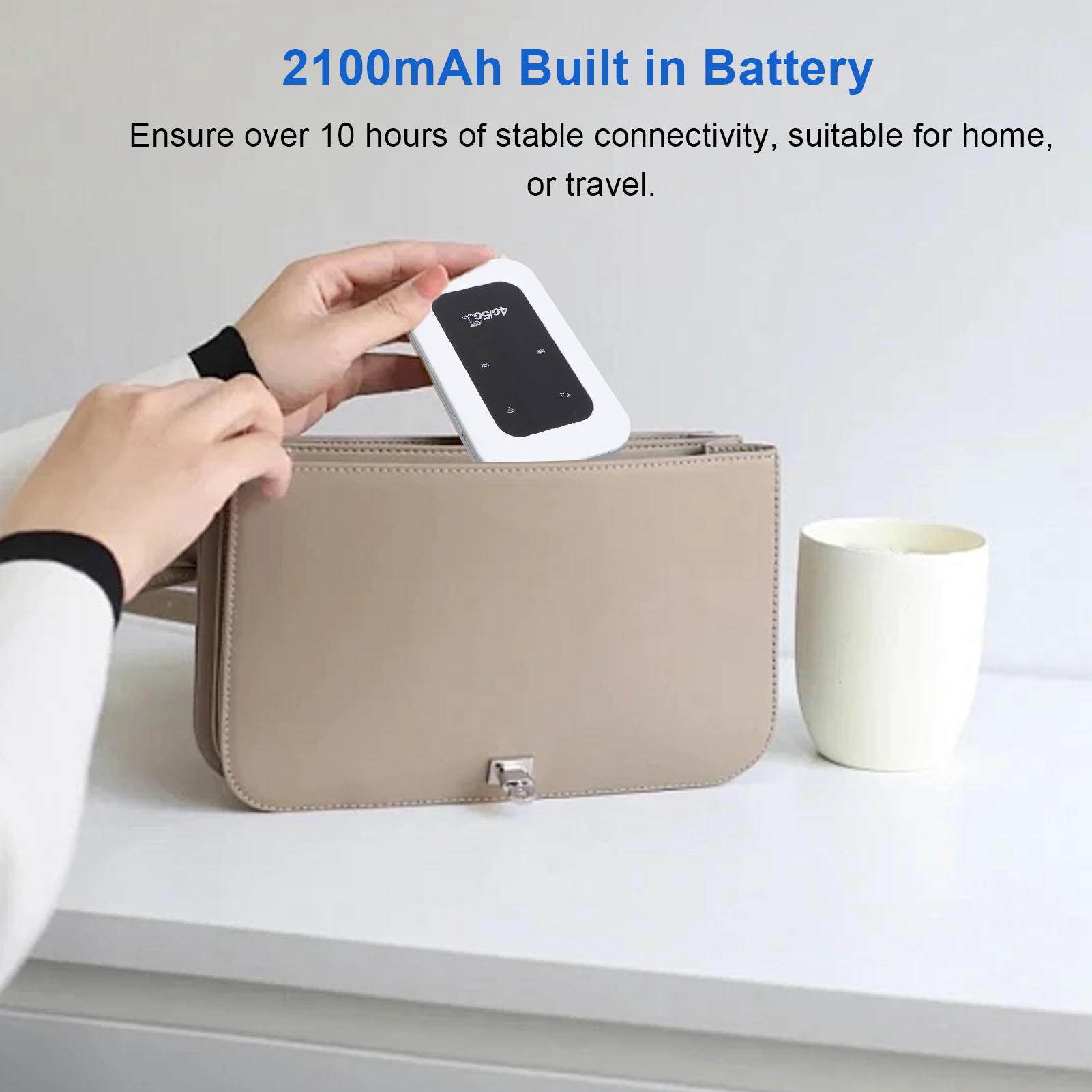Przenośny hotspot WiFi 4G 300  – Adjustable Laptop Table recenzja i cena