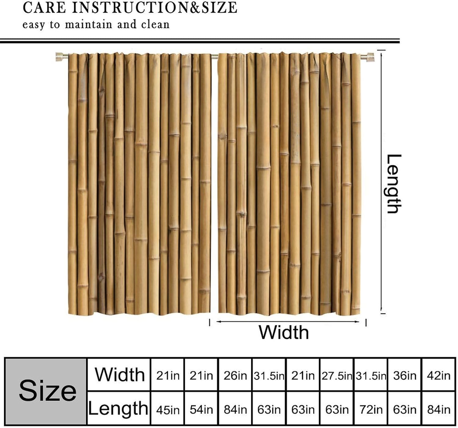 Elegancki zestaw pionowych zas – Room Divider Bamboo recenzja i cena