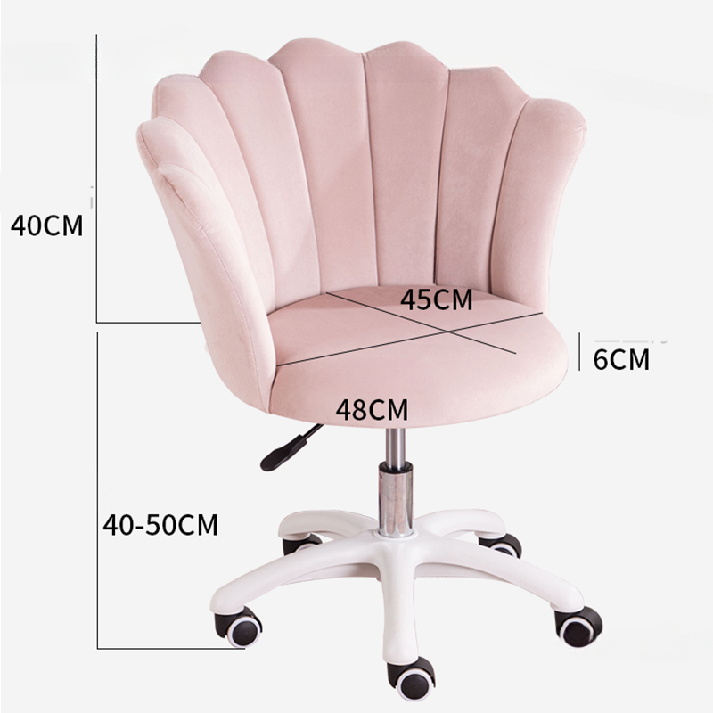 Nowoczesne aksamitne krzesło b – Office Furniture Company recenzja i cena