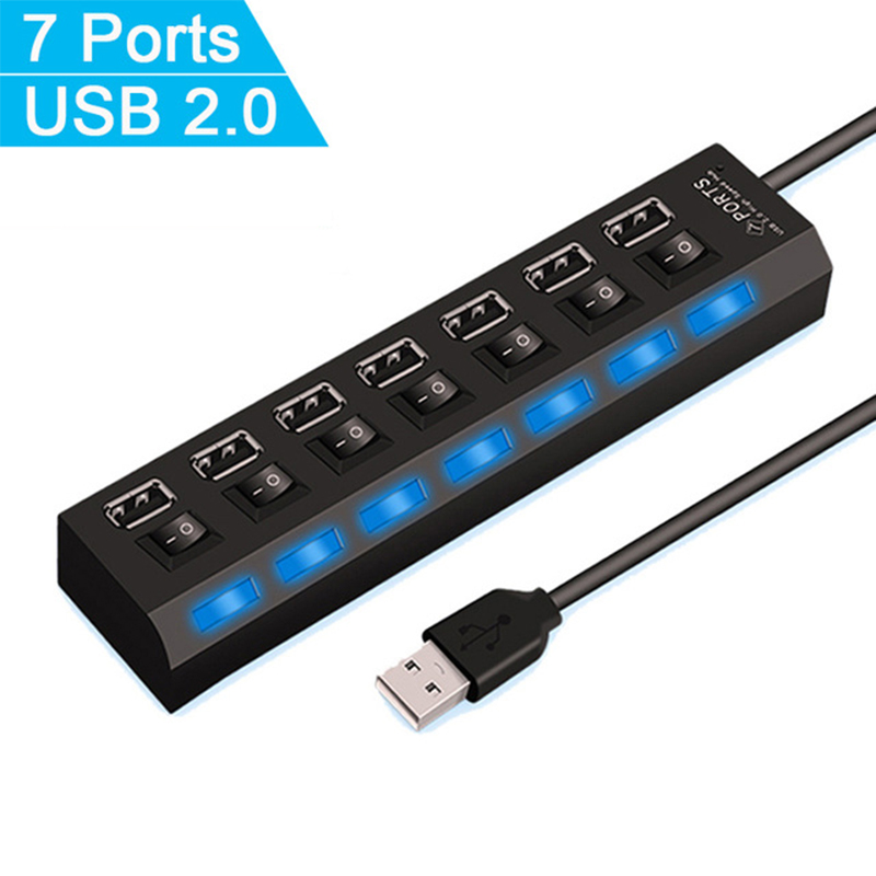 Rozdzielacz USB 2.0 z 7 portam – Office Supply Cart recenzja i cena