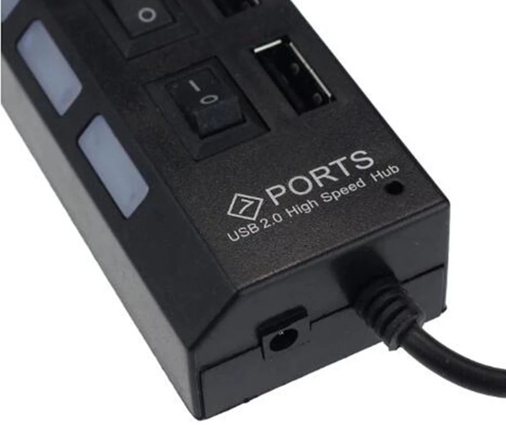 Rozdzielacz USB 2.0 z 7 portam – Office Supply Cart recenzja i cena